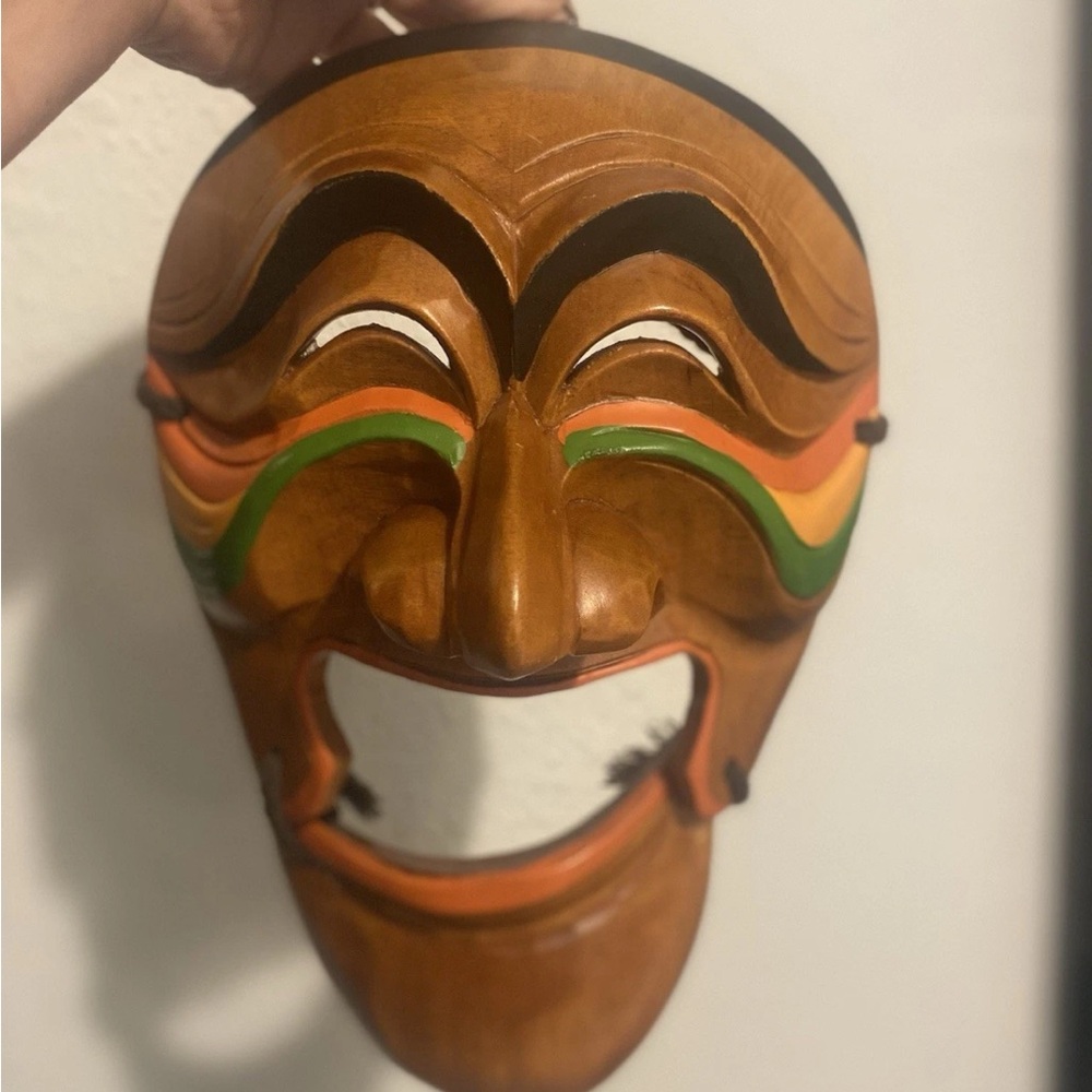 Colorful Korean Wooden Mask